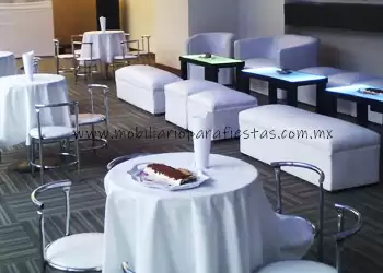 salas y sillas para fiestas